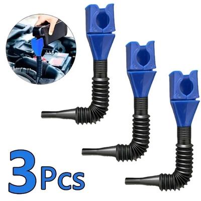 1/3Pcs Motorrad Tanken Trichter Teleskop Auto Motor Öl Benzin Filter Transfer Faltbare Kunststoff Trichter Auto Zubehör