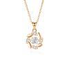 Moissanite Woman Pendant Sier Necklace for Women Chains Party Bridal Fine Jewelry 925sterling Silver Necklace