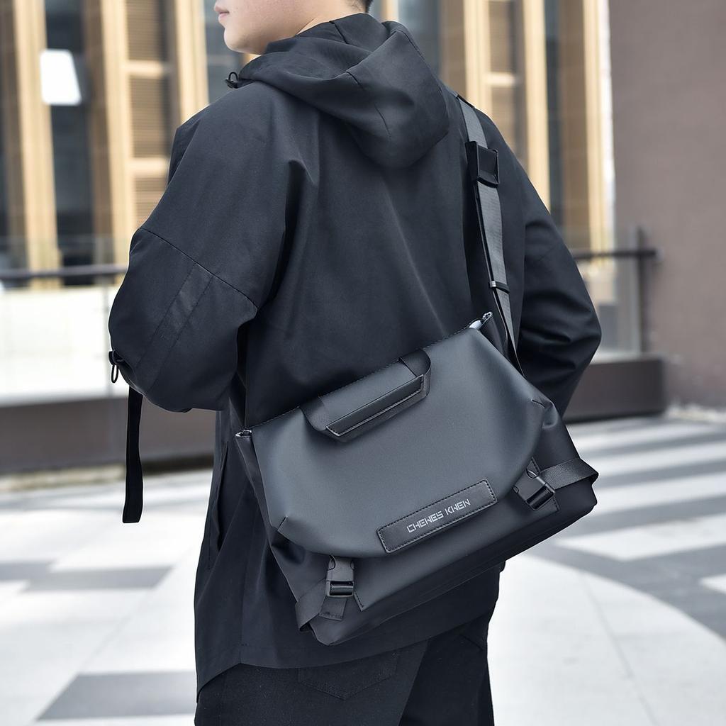 Herren wasserdichte Crossbody Sling Tote Body Bag Schultertasche Briefträger Messenger Bag Mode