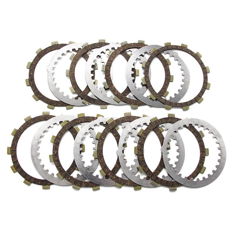 For Yamaha XJ550RH XJ550H XJ550 XJ550RJ XJ550J XJ550RK OEM:4H7-16321-0/4H7-16321-02  7 Motorcycle Clutch Friction Disc Plate Kit