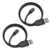 FONKEN USB Cable For AfterShokz Aeropex AS800 Headphone Magnetic Charging Cable USB Charger Bone Conduction Headphone Charging Cable