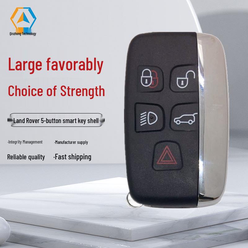 

Запасной корпус смарт-ключа Land Rover Evoque на 5 кнопок Steel Bar with Land Rover Logo