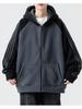 Men's Double-Sided Fleece Hoodie: Autumn/Winter Trendy, Loose-Fit, Thick, Warm Jacket