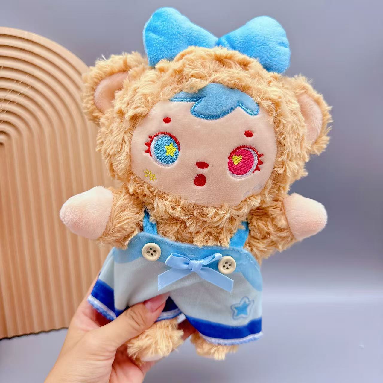 

Новая восьмидюймовая плюшевая игрушка, автомат для ловли кукол, кукла-автомат, кукла-сюрприз, детская кукла, подарок, подвеска для автомата с клешней, медведь dressing doll