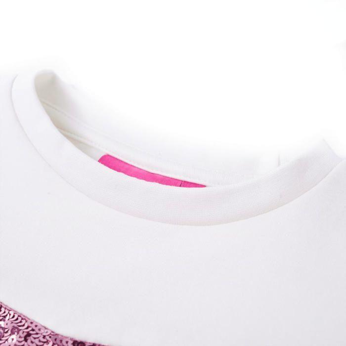 Sweatshirt pour enfants framboise 92/104/116/128/140