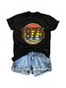 Vintage 1975 Klassisches Print-T-Shirt Retro 50. Geburtstag Geschenk-Shirt 50. Für Wo'unisex Buchstabenprint Geburtstagsparty Lässiges Tee Oberteile