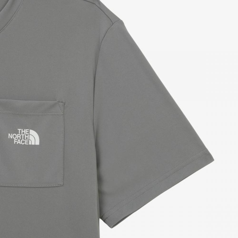 The North Face Men S Recovery Pocket Tee Gray nt7uS10b