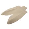 1 Pair Front Door Panel Armrest Cover Microfiber Leather Car Interior Accessories Replacement for CRV 2007‑2011Beige