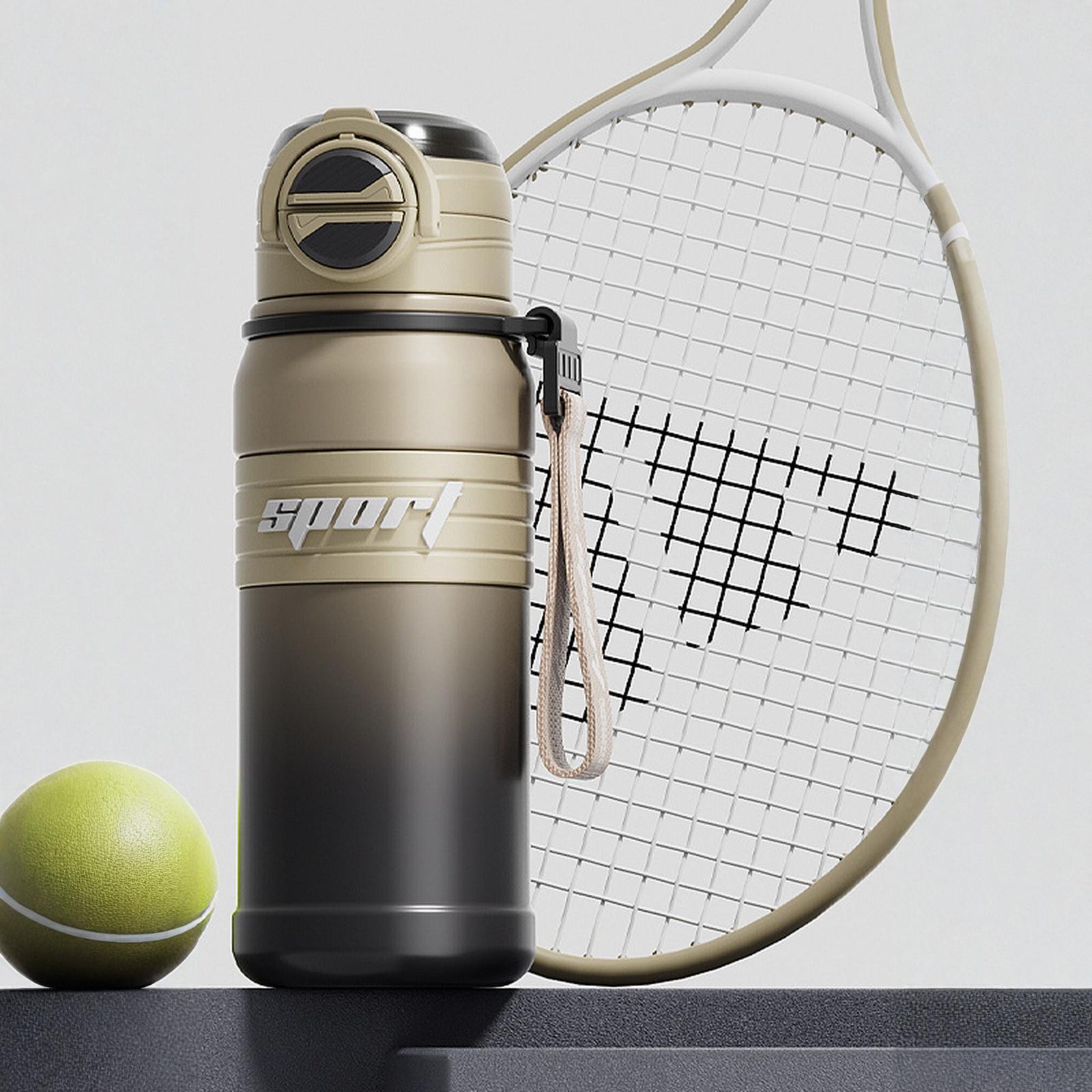 

Water Bottle with Spout - 24 Ounce, Sandstone - Vacuum Insulated Water Bottle with Lid one size кофейный