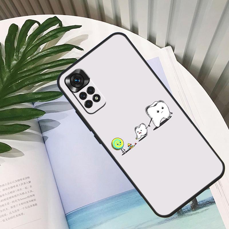 Dentist Dental Teeth Tooth Doctor Funda For Xiaomi Redmi Note 11 10 12 13 14 15 Pro Plus Case For Redmi 15C 10C 13C 12C 14C 15