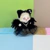 niannyyhouse Plush Clothes Set, Angel and Devil Design, for 15-17cm Plush Dolls, Includes Headwear, Wings, Shirt, Skirt, and Accessories, 5-Piece Set