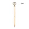 Rollerball Smooth Colorful Diamond Pen LED Metal Ballpoint Signature Instrument Crystal Ball Pen