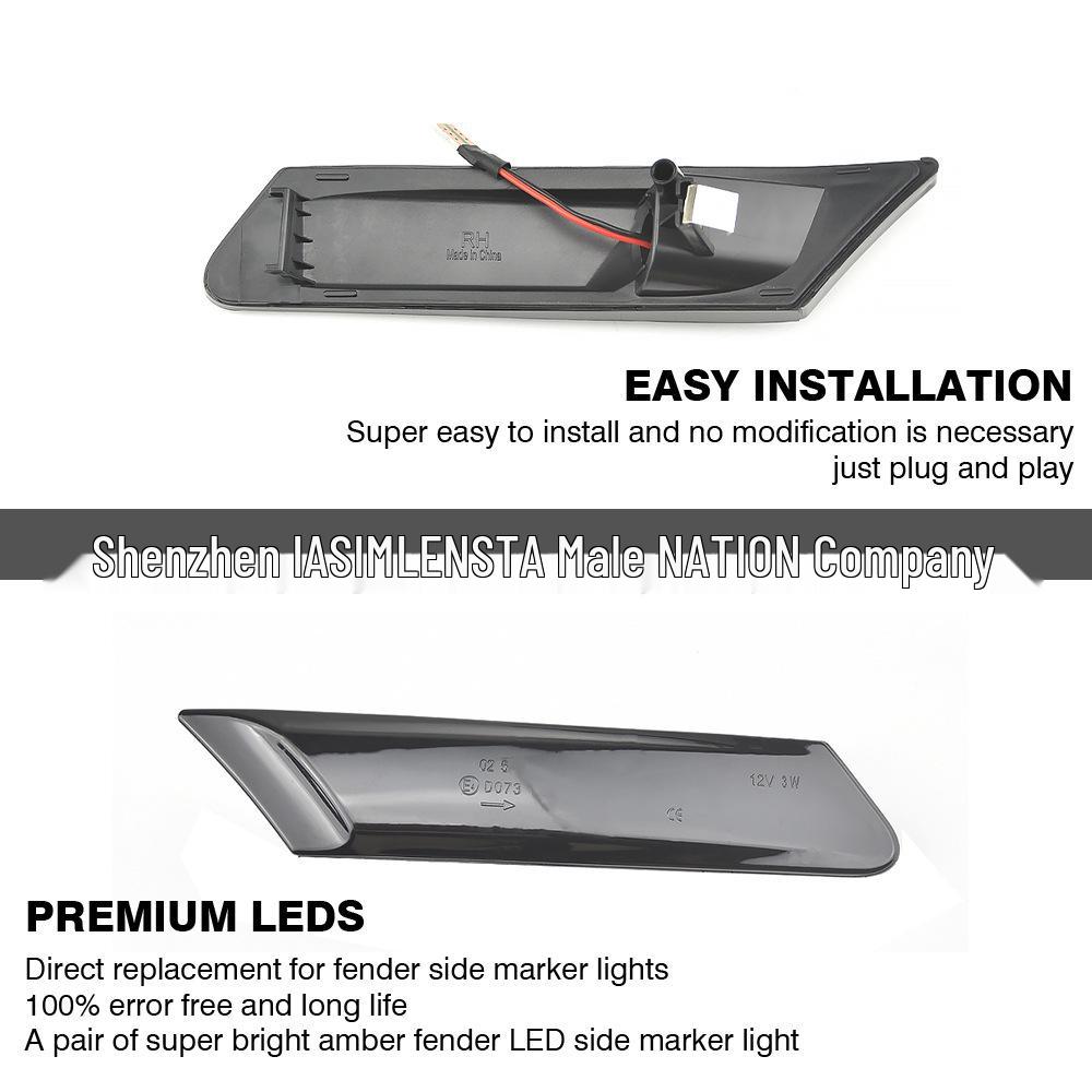 Porsche 911/997/987 GT3/GT2 Dynamic Fender Side Marker Light