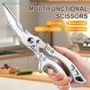 Multipurpose High Carbon Steel Chicken Scissors Ultra Sharp Fish Chicken Bone Scissors Labor-Saving Cutting Kitchen Tools5