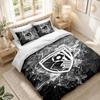 Set Biancheria da Letto 1 Copripiumino 2 Federe Stampa Calcio Bournemouth Camera da Letto Decorazione Casa