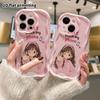 Phone Case: 2D Flat Design, Compatible with iPhone 18 17 16 15 14 13 12 Pro, Phone Decoration, Japanese-style Manga, Halloween and Christmas Gifts