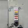 Pant Hanger Organizer - Foldable, Portable Clothes Rack with Zippered Compartments for Tights, Shirts, Jeans Space-Saving Design