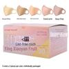 3D Soft-Color Mask: High-Profile, Ear-Friendly, Breathable, Disposable, Three-Layer Japanese Design