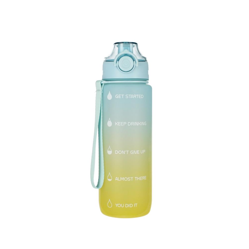 BIDON 750ML ZIELONY NIEBIESKI STK 9193