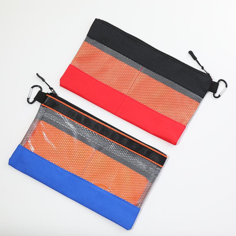 Large Transparent Waterproof Oxford Tool Bag with Hook