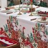140*100cm Świąteczny Obrus Wodoodporny Świąteczny Obrus Świąteczny Obrus Stolik Kawowy