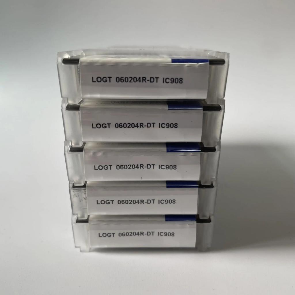 LOGT060204R-DT IC908    Industrial indexable carbide inserts 10 Pcs