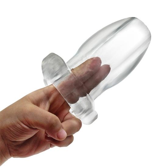 Male Female Hollow Anus Butt Plug Anal Speculum Dilator Device Adult Sex Toy