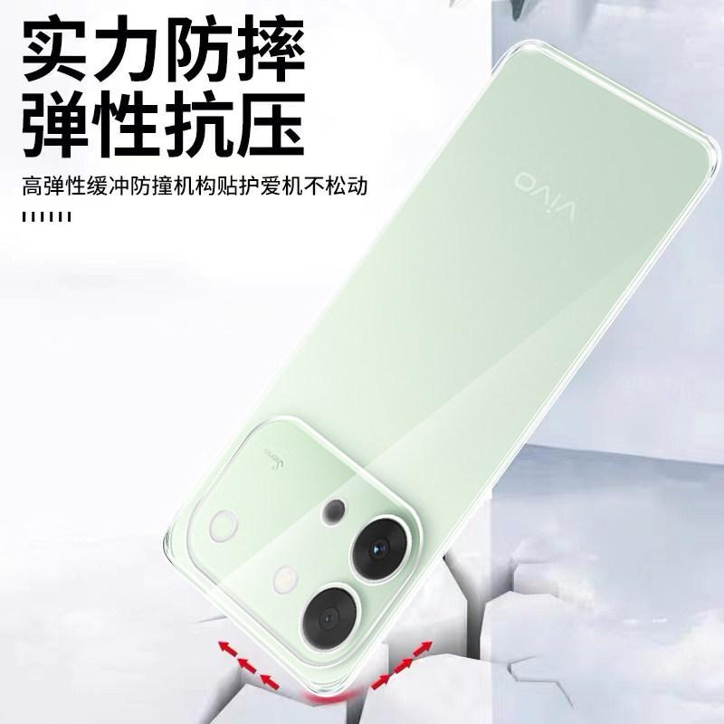 Applicable To Vivos11 Vitality Version Mobile Phone Case S11vivo New Transparent  Case V1111A Anti-drop Lens Full