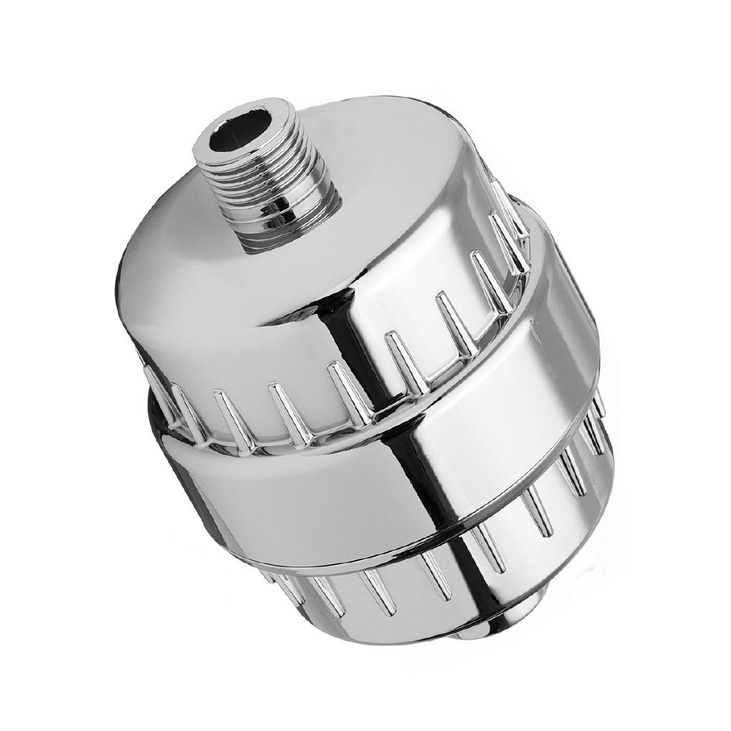 1/2'' Water Treatment Softener Chlorine Removal 15 Stage Bath Water Purifier Bathroom Shower Filter NEW