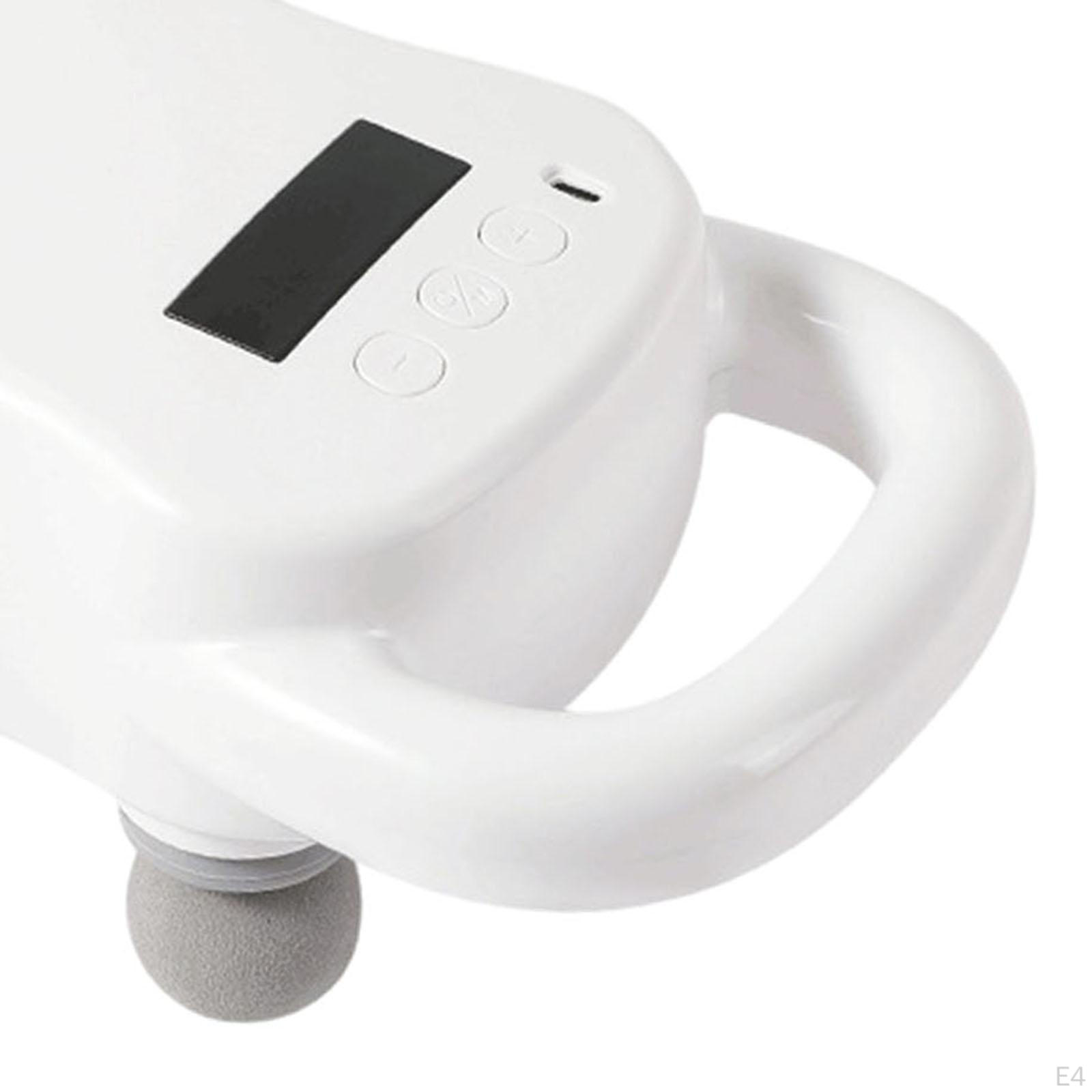 Ручной массажный аппарат Портативный ударный прибор для плеча руки серый — фото 7