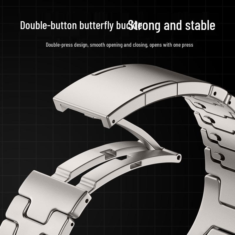 Apple Watch Ultra 3 Quick-Release H-Link Steel Business Band for Apple Watch 11