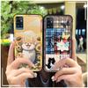 Shockproof TPU Phone Case For ZTE Blade A71 Graffiti Back Cover Silicone Phone Pouch Protective Waterproof Full wrap