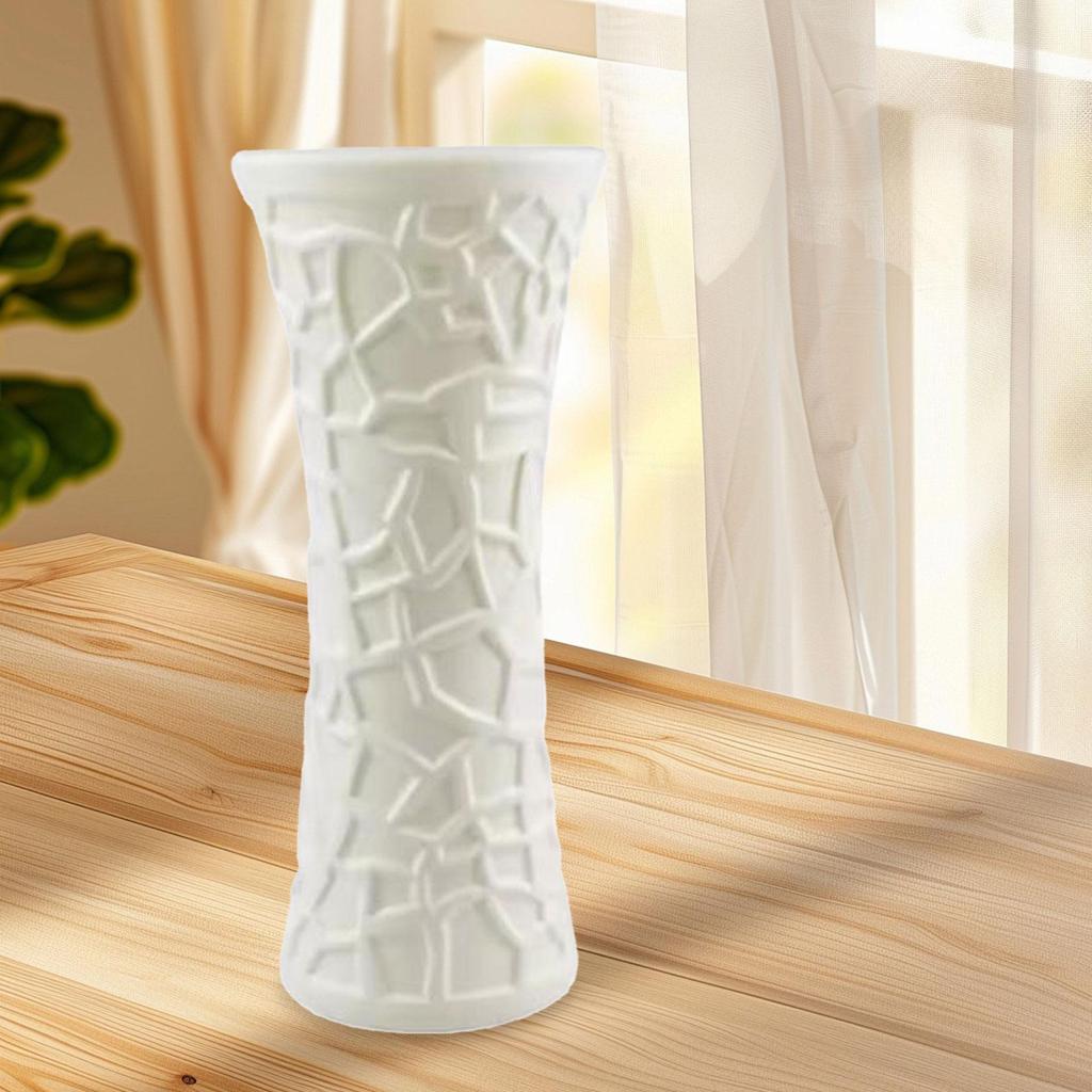 Flower Vase Elegant Tabletop Ornament Table Centerpiece Flower Arrangement for Dining Table Bedside Bedroom Housewarming Gift