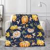 Fresh Lemons Throw Blanket Fruits Vegetables Theme Flannel Blanket Super Soft Lightweight Blanket for Bed Sofa Couch Living Room