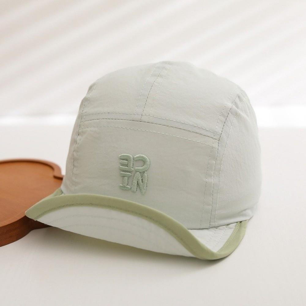 Adjustable Kids Baseball Cap Solid Color Quick Dry Peaked Cap Fashion Children Sun Hat Retro