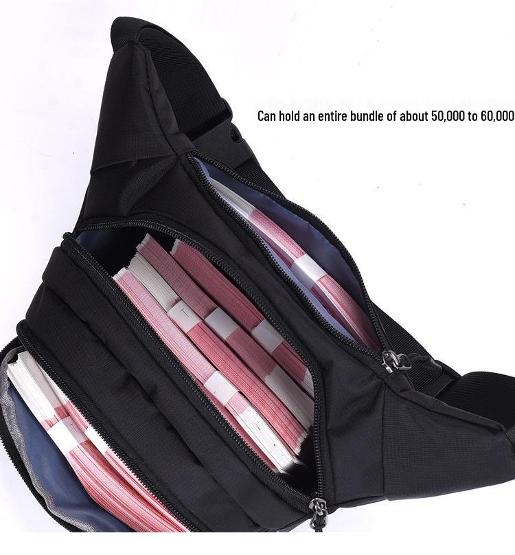 Multi-functional Mobile Phone Waist Bag for Outdoor Sports, Running, Hiking, Cycling & Business - Large Capacity