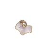 Stylish Mother-Of-Pearl Broochpremium Quality Elegant Lapel 2027 Zodiac Sheep Accessory Niche, Design-Forward Style