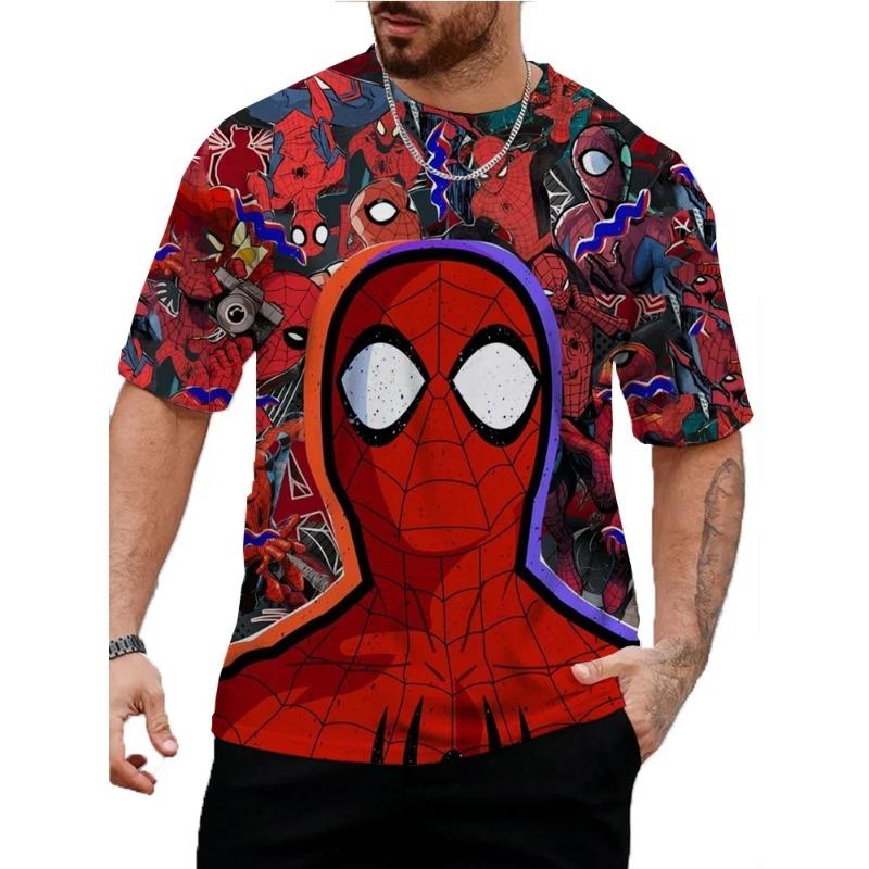 2026 summer 3D printed men's new T-shirt casual and comfortable Venom T-shirt men's short sleeved T-shirt men's clothing