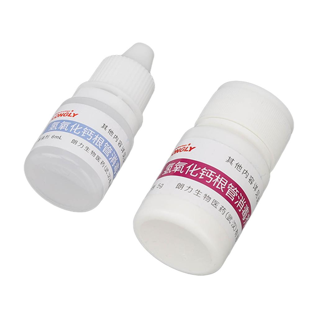 Dental Canal Root Calcium Hydroxide Cleaning Kit Deep Cleansing Safe Cleaning Kit 5g Powder 6ml