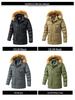 Men's Autumn/Winter Thick Plus Size Pure Cotton Mid-Length Jacket
