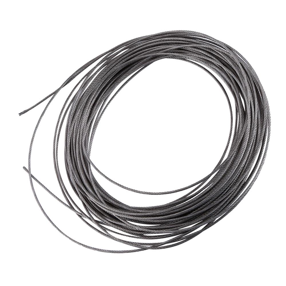 304 Stainless Steel Stainless Steel Rope 7×7 Structure 1.5mm Diameter Stainless Steel Wire 15 Meter Cable Wire Rope