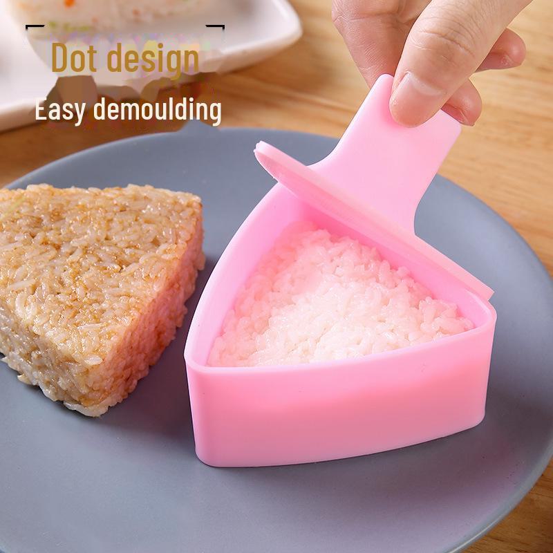 Japonská trojúhelníková forma na rýžové koule - Bento DIY Nástroj na lisování sushi mořských řas, potravinářský.