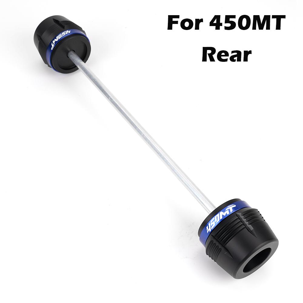 For CFMOTO 450MT 450 MT MT450 2024 2025 2026 Motorcycle Accessories Front Rear Wheel Axle Fork Slider Crash Falling Protection