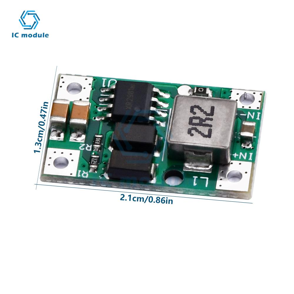 1-20PCS 5V3A DC Boost Step Up Module Mini High-efficiency 3.7V Lithium Battery Booster Charger Circuit Board Mobile Power Supply