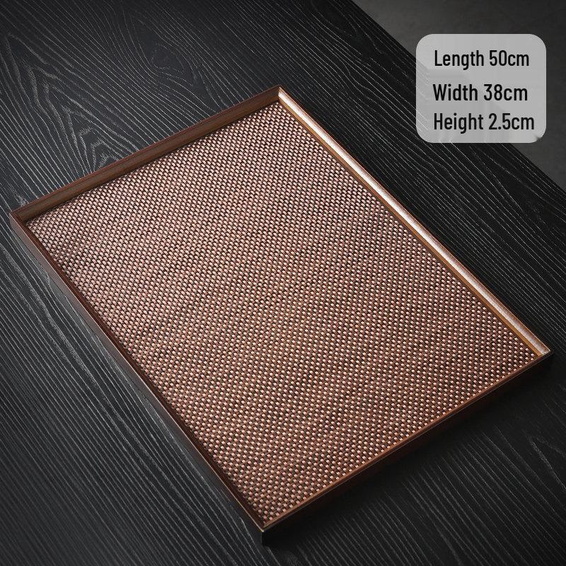 

Youde Rattan & Bamboo Serving Tray Set