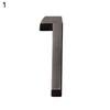 5cm Plated House Door Plaque Address Number Digit Figure Plate Sign Hotel Decor MIT