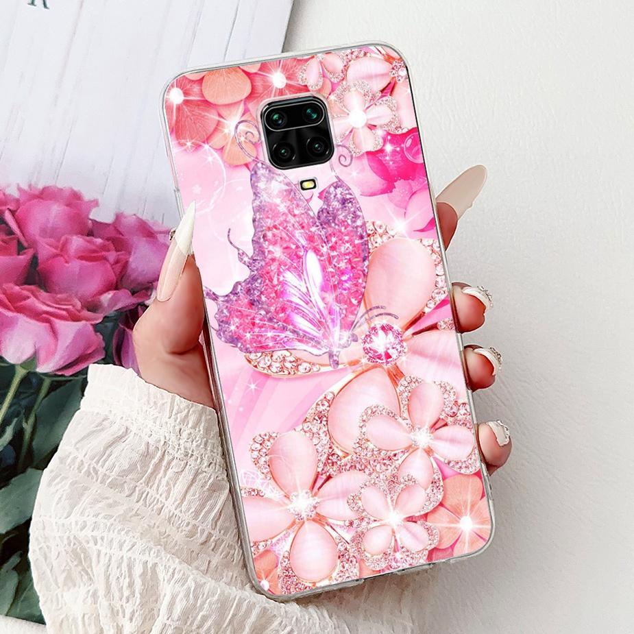 For Xiaomi Redmi Note 9 Pro Case Luxury Painted Cover Soft Silicone Phone Case For Redmi Note 9 Pro Max Note9 S 9S Fundas Bumper