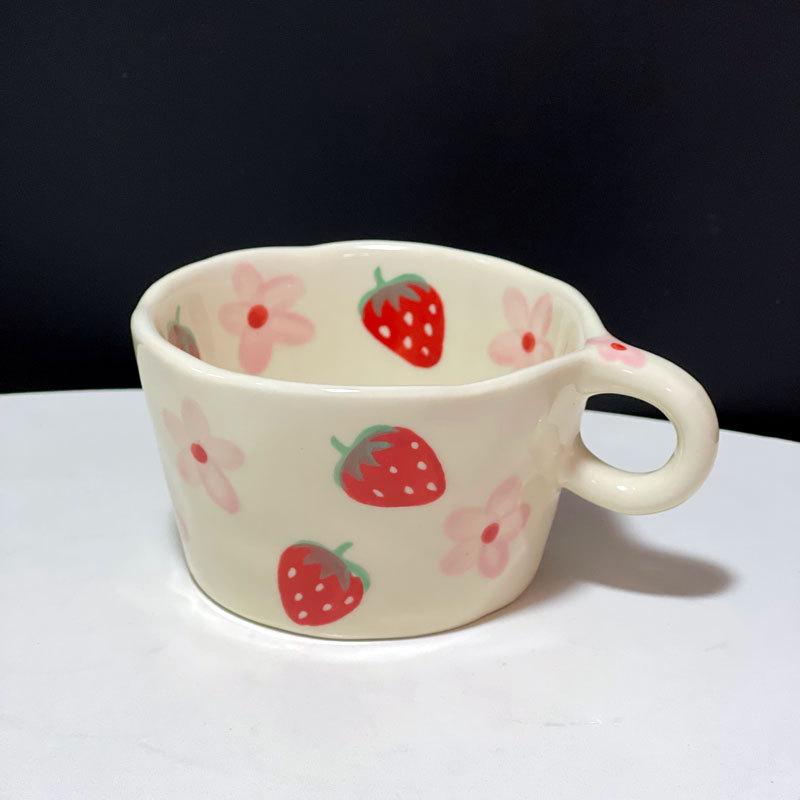 

Творческая мультяшная кружка, керамическая чашка для воды, пара, чашка для завтрака, молока, офиса, дома, послеобеденного чая, кофейная чашка, набор для напитков, подарок для девочки 280ml