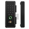 GEPAD A5S Intelligentes Glas-Türschloss mit Fingerabdruck CN-Stecker (Adapter enthalten)