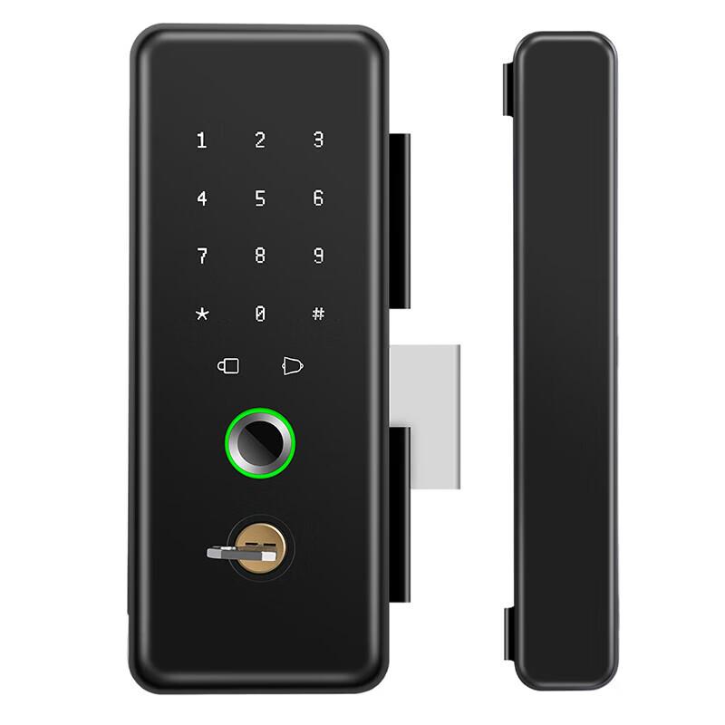 GEPAD A5S Intelligentes Glas-Türschloss mit Fingerabdruck CN-Stecker (Adapter enthalten)